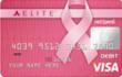 Pink ACE Elite(TM) VisaPrepaid Card - Credit Card