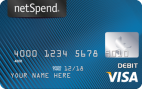 Blue NetSpend Visa Prepaid Card - Credit Card