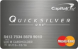Capital One® QuicksilverOne<sup>SM</sup> Cash Rewards Credit Card