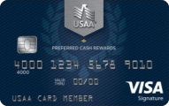 USAA® Preferred Cash Rewards Visa Signature® Card card image