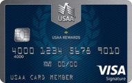 USAA® Rewards™ Visa Signature® Card card image