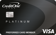 Credit One Bank® Unsecured Visa® with Cash Back Rewards card image