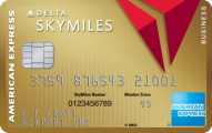 Gold Delta SkyMiles® Business Credit Card from American Express card image