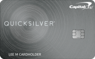 Capital One® Quicksilver® Cash Rewards Credit Card card image