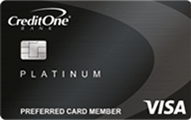 Credit One Bank® Platinum Visa® card image