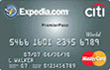 Citi PremierPass® / Expedia.com® World MasterCard® card image