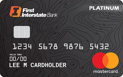 First Interstate Bank Platinum Mastercard  - Credit Card