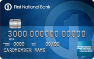 First National Bank American Express Card - Credit Card