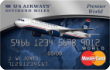 The US Airways® Premier World MasterCard® card image