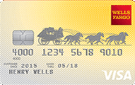 Wells Fargo Cash Back(SM) College Card card image
