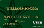 Williams-Sonoma Visa Signature Card - Credit Card