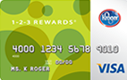 1-2-3 REWARDS® Visa® Card card image