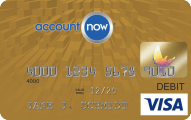 AccountNow® Gold Visa® Prepaid Card
