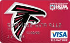 Atlanta Falcons Extra Points Credit Card - Credit Card