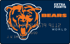 Chicago Bears Extra Points Credit Card - Credit Card