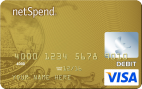 Gold NetSpend Visa Prepaid Card - Credit Card