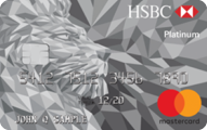 HSBC Platinum MasterCard credit card - Credit Card