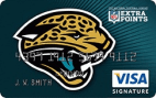 Jacksonville Jaguars Extra Points Credit Card - Credit Card