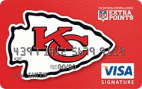 Kansas City Chiefs Extra Points Credit Card - Credit Card