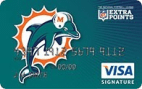 Miami Dolphins Extra Points Credit Card - Credit Card