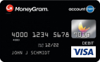 MoneyGram<sup>®</sup> AccountNow<sup>®</sup> Prepaid Visa<sup>®</sup> Debit Card - Credit Card