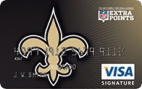 New Orleans Saints Extra Points Credit Card - Credit Card