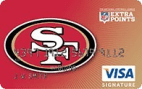San Francisco 49ers Extra Points Credit Card - Credit Card