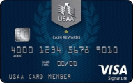 USAA Cash Rewards® Visa Signature® Card card image