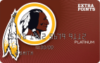 Washington Redskins Extra Points Credit Card - Credit Card