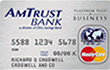 Amtrust Bank Platinum Plus Business Rewards MasterCard - Credit Card