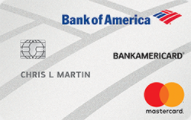 BankAmericard® Credit Card card image