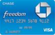Chase Freedom® Visa - $50 Bonus Cash Back card image
