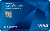 Chase Sapphire Preferred® Card card image