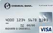 Chemical Bank Platinum Plus Visa - Credit Card