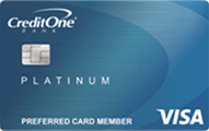 Credit One Bank® Platinum Visa® for Rebuilding Credit card image