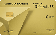 Delta SkyMiles® Gold American Express Card card image