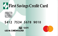 First Savings MasterCard® Cred...