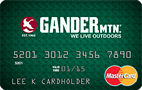 Gander Mountain MasterCard - Credit Card