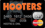 Hooters MasterCard - Credit Card