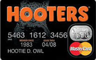 Hooters MasterCard - Credit Card