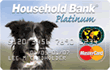 Household Bank Platinum MasterCard® card image