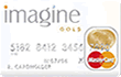 Imagine Gold MasterCard® card image