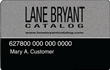 Lane Bryant Catalog Credit Card card image