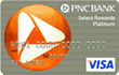 PNC Bank Select Rewards Visa® Platinum Card - Credit Card