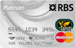 RBS Platinum MasterCard® card image