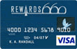 Rewards 660 Visa® Unsecured Credit Card card image