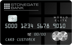 Stonegate Bank World Elite MasterCard - Credit Card
