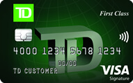 TD First Class(SM) Visa Signature® Credit Card card image