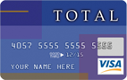 Total VISA® Unsecured Credit Card card image
