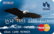 USAA Cash Rewards® World MasterCard® card image
